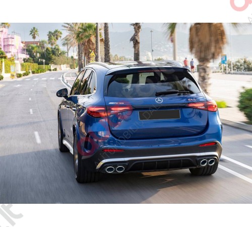 Mercedes GLC X254 43 AMG difuzorius "Chrome"